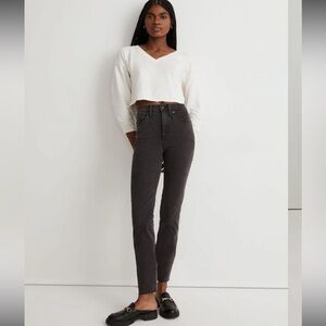 Madewell High Rise Stovepipe Jeans
